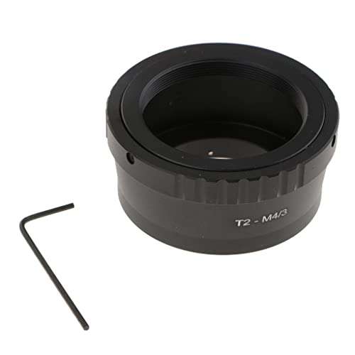 IVELECT T2 Mount Lens Adapter to Micro 4/3 for Olympus Panasonic Cameras Telescope 3