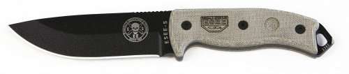 ESEE 5P Black Tactical Survival Knife w/ Sheath 1