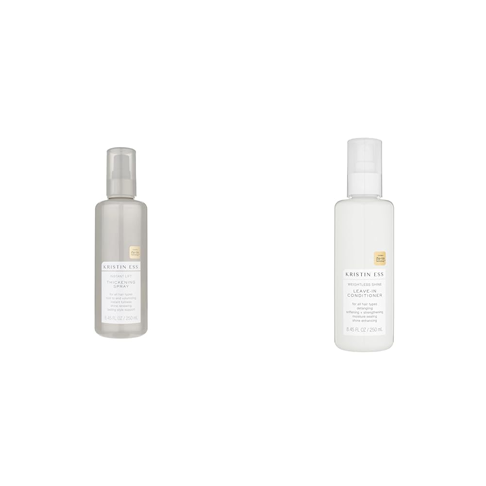 Kristin Ess Hair 8.45 fl. oz. Instant Lift Thickening Spray + Weightless Shine Leave In Conditioner Spray 1