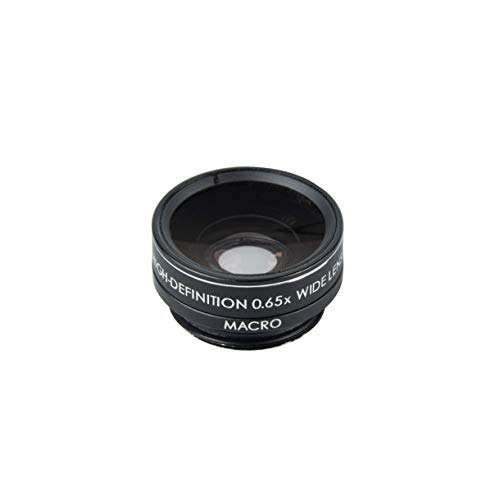 Kenko REAL PRO Multi-Coated Glass REAL PRO 0.6x Wide Angle + Macro Clip Lens for Mobile Devices, Black (KRP-065WM) 3