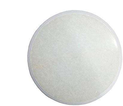 Dharam Paul Traders® White Marble chakla, Rolling Board Marble for Kitchen,8.5 inches,1 Piece. 1