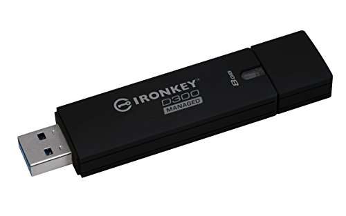 Kingston - IKD300SM/64GB - MF IKD300SM 64GB 64GB D300SM AES 256 XTS Encrypted USB Drive Retail 4