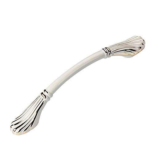 AWCPP Door Handle, Zinc Alloy Exquisite Cabinet Door Handle Pull Durable Cabinet Door Knob Window Sliding Door Handle Latch,96Mm 1