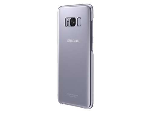 Samsung Galaxy S8 Clear Protective Cover, Orchid Grey 4