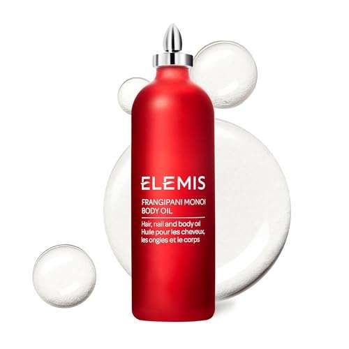 ELEMIS Frangipani Monoi Body Oil 100ml, Luxurious Nourishing Oil for Soft, Hydrated Skin & Hair 1