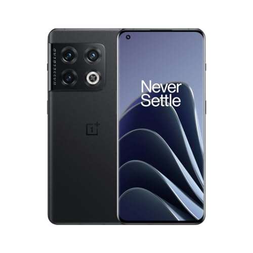 OnePlus 10 Pro 5G Dual-SIM 256GB ROM + 12GB RAM (GSM Only | No CDMA) Factory Unlocked 5G Smartphone (Volcanic Black) - International Version