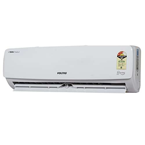 Voltas 2 Ton 3 Star, Hot & Cold Inverter Split AC(Copper, 4-in-1 Adjustable Mode, Anti-dust Filter, 2023 Model, 243VH VERTIS ELEGANT, White) 4