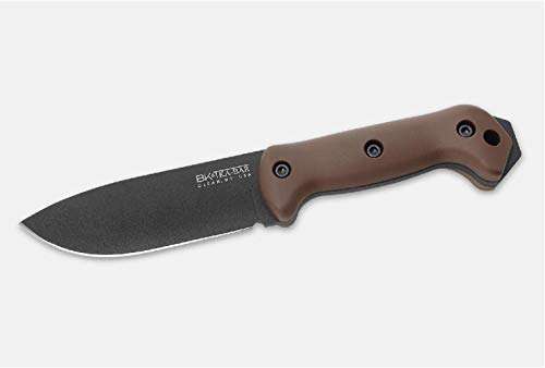Ka Bar BK2FDE BK2 Becker Campanion FDE Handle Hard Black Sheath, Brown 2