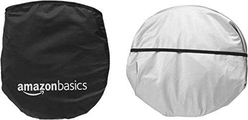 Amazon Basics Car Windshield Sun Shade - Large 2
