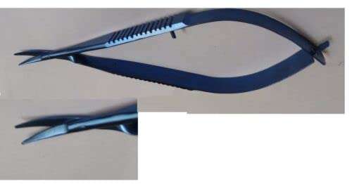 Castroviejo Micro Scissors Curved Pointed Tip 11 mm blades TT