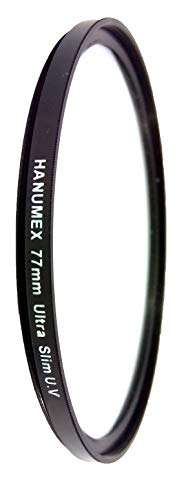 Hanumex® 77mm UV Filter + Free Micro Fiber Cloth - Lens Protection and Clarity Enhancement for Canon EF and EF-S Lenses 1