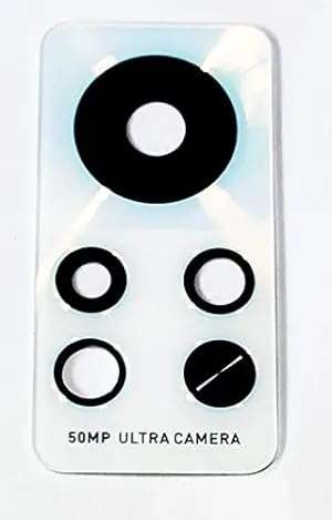 Docile Back Rear Camera Lens Glass Compatible with Infinix Note 12i 2022 : Alpine White 1