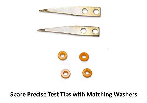 LCR Research Elite2-10KHz LCR Meter with 0.2% Accuracy/ESR Meter/Smart SMD Tweezers/with Spare Test Tips 5