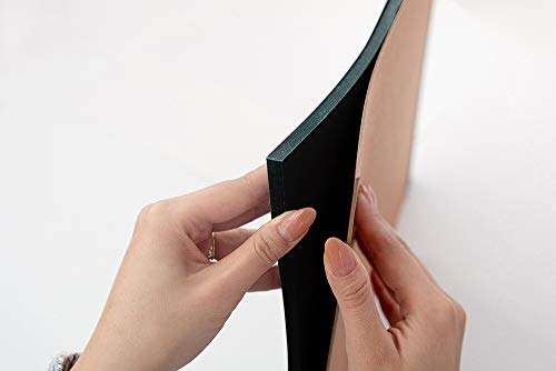 Strathmore 300 Series Canvas Paper Pad, Black, Glue Bound, 12x16 inches, 10 Sheets (115lb/187g) - Artist Paper for Adults and Students - Acrylic and Oil Paints 3