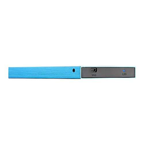 BIPRA 640Gb 640 Gb 2.5 Inch External Hard Drive Portable USB 2.0 - Blue - Ntfs 3