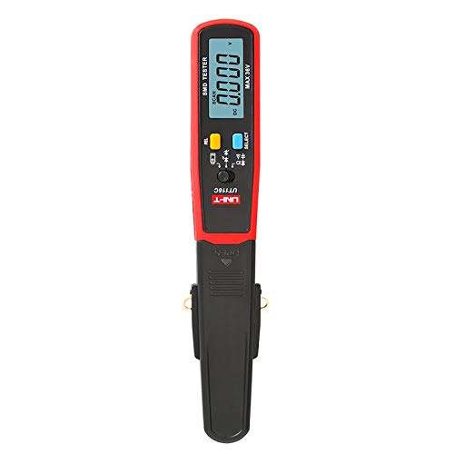 UNI-T SMD Tester UT116C SMD Component Test Clip Multimeter, Count: 6000, Resistance: 60MΩ, Capacitance: 100mF, Diode: 3.2V, Continuity: ＜50Ω 5