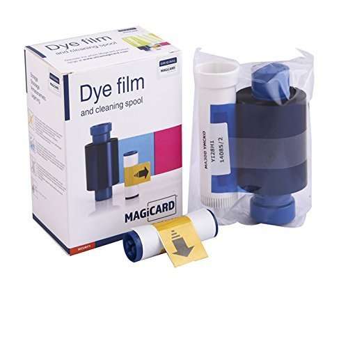 Magicard Enduro Pronto Rio Pro ID card printer color Ribbon 5 panel colour dye film MA300YMCKO 300prints 5rolls/lot 1