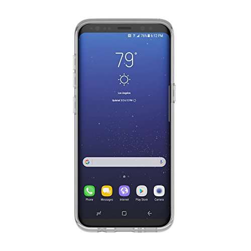 kate spade new york Liquid Glitter Case for Samsung Galaxy S8 - Glitter is My Favorite Color/Chunky Gold Glitter/Clear 3