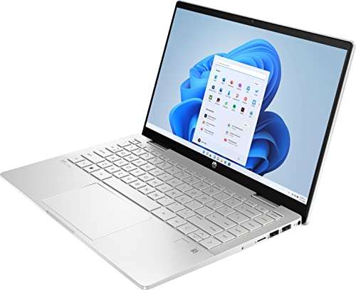 HP Pavilion 14" FHD (1920x1080) IPS Touchscreen Laptop | Intel i5-1235U 10-Core | Intel Iris Xe Graphics | Backlit Keyboard | Fingerprint | Wi-Fi 6E | USB-C | 8GB DDR4 1TB SSD | Win11 Home 4