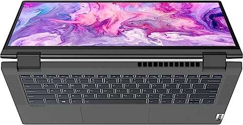 Lenovo IdeaPad Flex 5 15ITL05 15.6" Laptop, 2-in-1 Design, Touch Screen, Intel Core i5-1135G7 2.4GHz, 8GB RAM, 2 TB SSD, Backlit KB, Fingerprint, Wi-Fi6, Win11, Graphite Gray, | NoCo Bundle 5