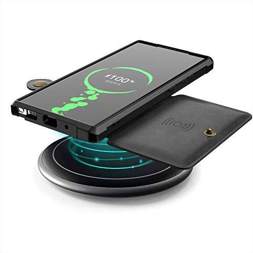 FHZXHY Galaxy Note 20 Wallet Case Card Holder with Magnetic Car Mount Function Phone Case (Support Wireless Charging) for Samsung Galaxy Note 20 5g/4g 6.7 inch 2020-Black 4