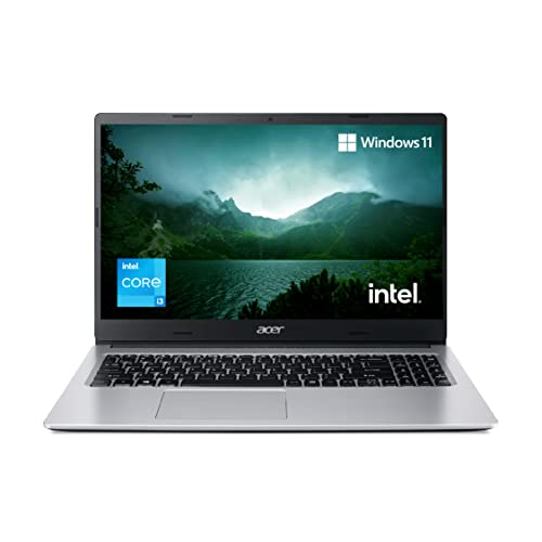 Acer Aspire 3 Laptop Intel Core I3 11Th Gen-(8 Gb|256 Gb Ssd/Widows 11 Home/Ms Office|1.7 Kgs/Silver) A315-58 with 39.6 Cm (15.6 Inches) Fhd Display,Windows 11 Home