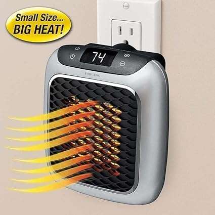 MILOANIYA mini heater electronic hand heater Turbo 800 Wall Outlet 3