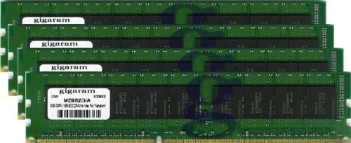 Gigaram 16GB (4x4GB) DDR3-1066 ECC DIMM for Apple Mac Pro 8-Core 2.26Ghz Intel Xeon "Nehalem" (Apple# 4 x MB982G/A)