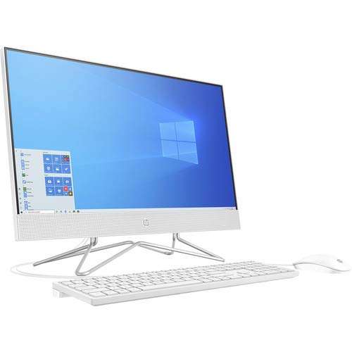 HP 24-df0170 All-in-One FHD Touchscreen Desktop Intel Core i5-1035G1 1.0GHz 12GB DDR4 512GB SSD DVDRW WLAN BT Windows 10 Home (Renewed) 2