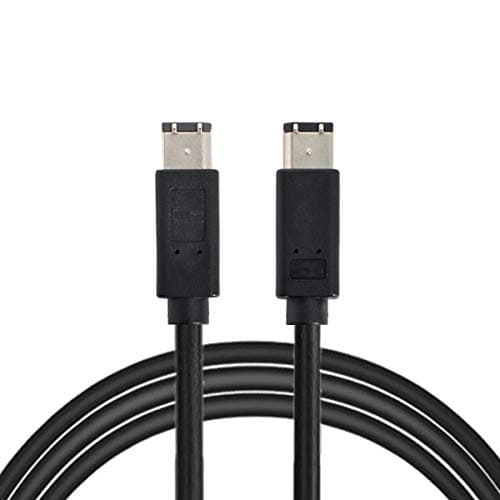 chenyang FireWire IEEE 1394 6 Pin to 6Pin FireWire 400 to 400 6-6 ilink Cable 1.8m Black 5
