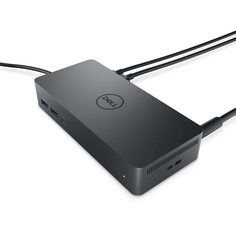 Dell UD22 10-in-1 Universal USB-C Docking Station | Quad 4K Display Support, 96W Power Delivery, Dual DisplayPort (UD22) + HDMI/DisplayPort/USB-C Cable Bundle 6