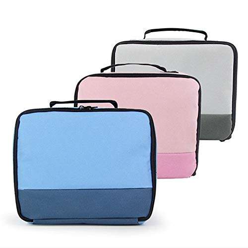 Portable Projector Bag Projector Carrying Case Small Size Electronics Product Organizer Waterproof Multimedia Storage Case(Fits Most Major Mini Projectors, Mobile Printer, Camera) 2