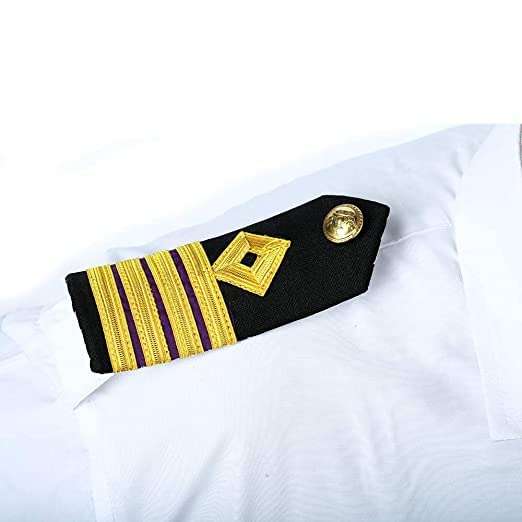 Merchant Navy Chief Engineer Hard Epaulettes 2