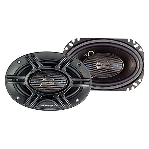 Blaupunkt 4 x 6-Inch 240W 4-Way Coaxial Car Audio Speaker, Set of 2 1