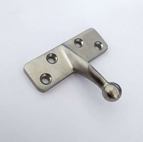 TOGU 3 Pack Solid Thicken Security Door Chain,Gate Latches Swing Bar Door Guard for Home,Bedroom,Apartment,Hotel,Motel,Dormitory,Satin Nickel 5