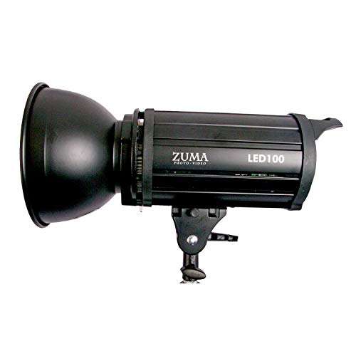 LED 100W Photo Studio Video Light CRI 95 10000 Lumens w/Dimmer, Umbrella Holder 4