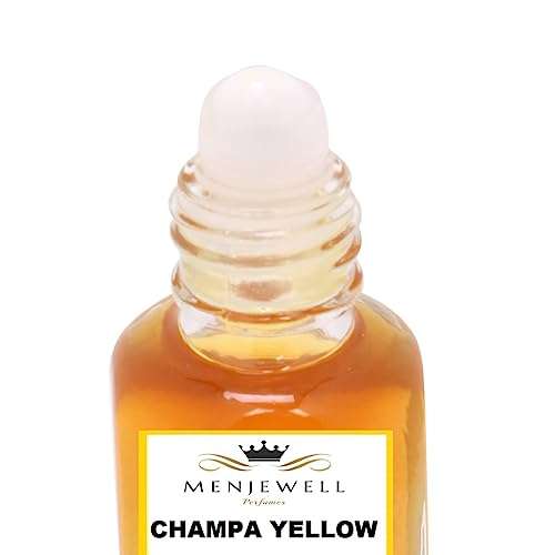 Menjewell Champa Yellow Attar Floral Attar, 3ml 3