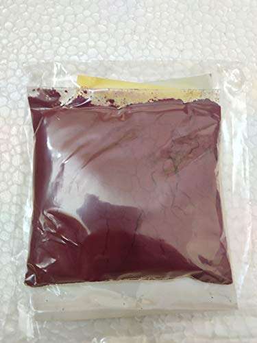 MADURAI SRI MEENAKSHI - NAYAM MANJAL THAZHAMPOO KUMKUM POWDER - MAROON / 5 PACKETS 6