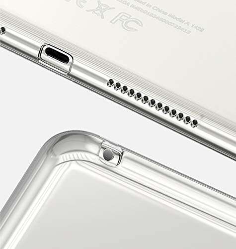 iPad Air Case, iCoverCase Ultra-thin Silicone Back Cover Clear Plain Soft TPU Gel Rubber Colorful Skin Case Protector Shell for Apple iPad Air/iPad 5 9.7" (Clear) 6