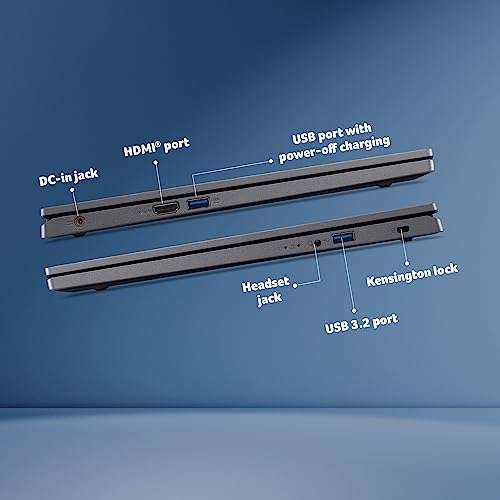 Acer Aspire 5 Thin and Light Laptop 13th Gen Intel Core i3-1305U (Windows 11 Home/8 GB RAM/512 GB SSD/MS Office) A515-58P 15.6" Full HD Display, Steel Gray, Wi-Fi 6, 1.78 Kg 4