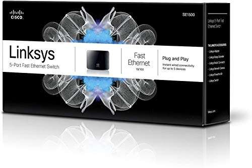 Linksys SE1500 5-Port Fast Ethernet Switch 6