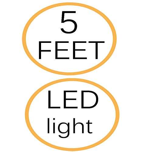 AC Power Charger Adapter for EXTECH FLIR i3 i5 i7 EDTHERMAL Imaging Infrared Camera DC Power Supply Charger Cord Charging Cable, 5 Feet, with LED Indicator, Compatible Replacement 2