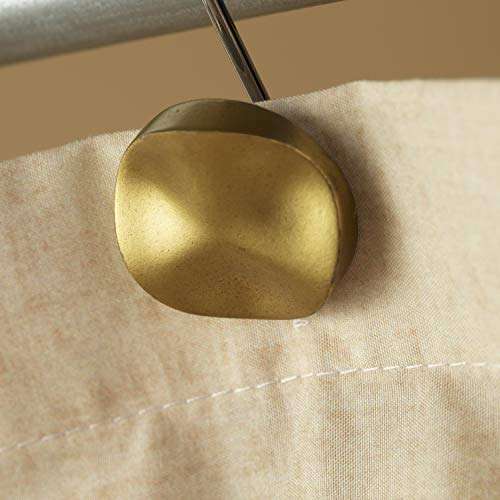 SKL Home by Saturday Knight Ltd. Sparkle Shower Curtain Hooks, Gold 2