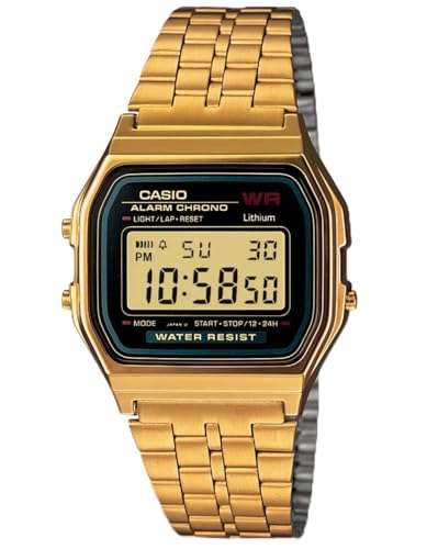 CASIO Vintage Collection A159 Watch, Gold