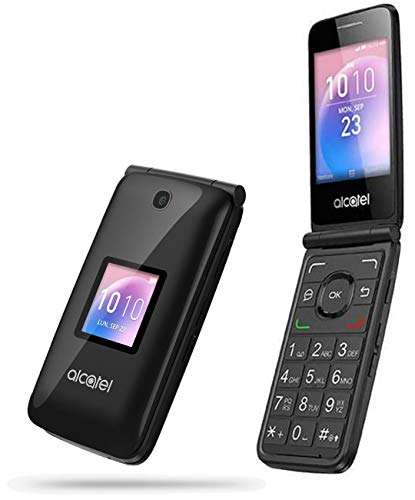 Alcatel GO FLIP 4044 4G LTE (Unlocked for All Carriers) Flip Phone for Seniors Big Buttons Easy to Use - Black 1