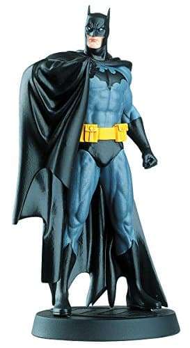Eaglemoss Metallic Polyresin 4" DC Superhero Batman Figure with Collector Magazine (Multicolour)