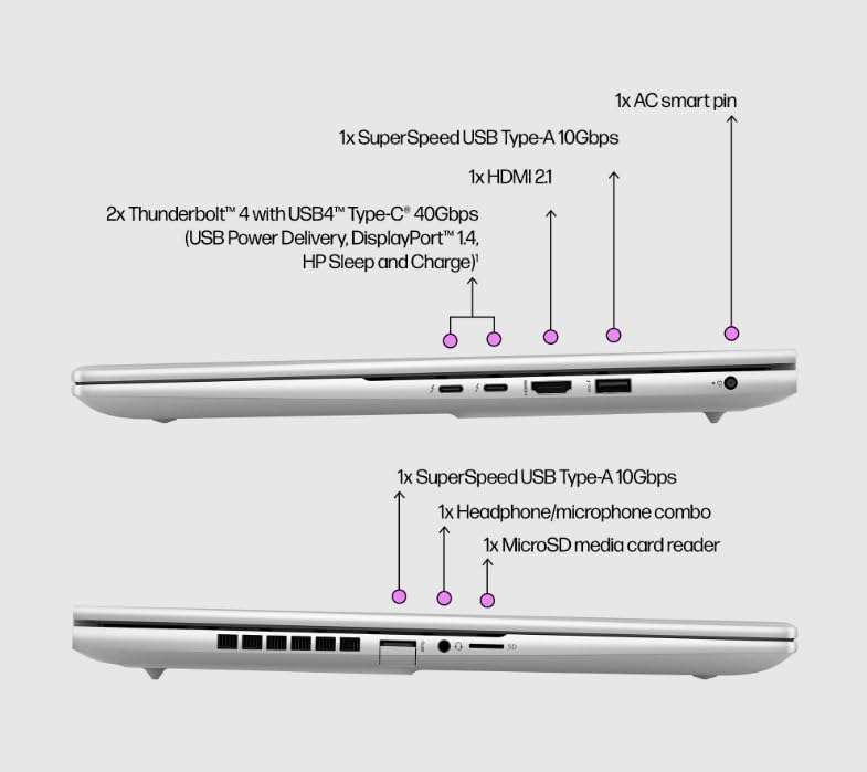 HP Envy 16 Touch Laptop 8TB SSD 32GB DDR5 RAM Win 11 Pro (Intel Core i9-13900H Processor Turbo Boost to 5.40Ghz, NVIDIA GeForce RTX 8GB GDDR6, 16" QHD(2560x1600) Touchscreen) Gaming Notebook Computer 6