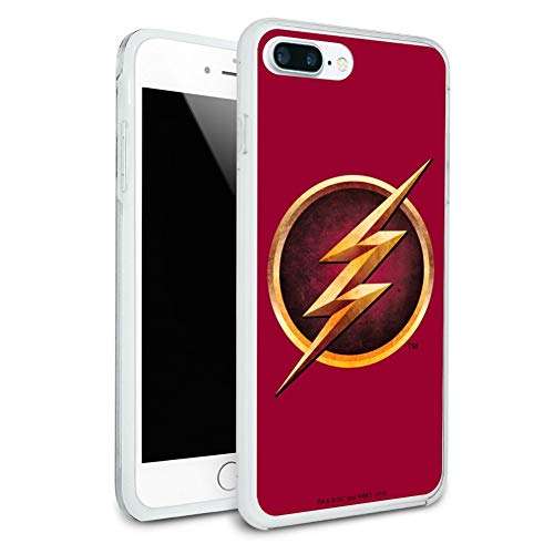 The Flash TV Series Logo Protective Slim Fit Hybrid Rubber Bumper Case Fits Apple iPhone 8, 8 Plus, X, 11, 11 Pro,11 Pro Max 1