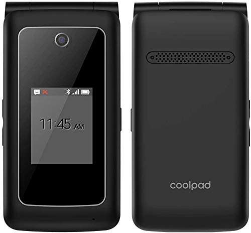 Coolpad Snap 3311A Unlocked Android 4G LTE Clamshell Flip Phone (Phone) - Not Compatible with T-mobile 1