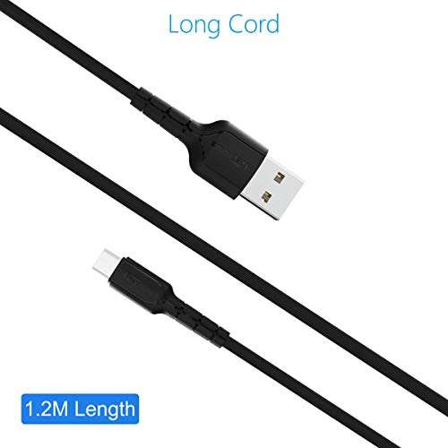 Portronics Konnect Star POR-167 Charge & Sync Function 1.2M Micro USB Cable(Black) 4